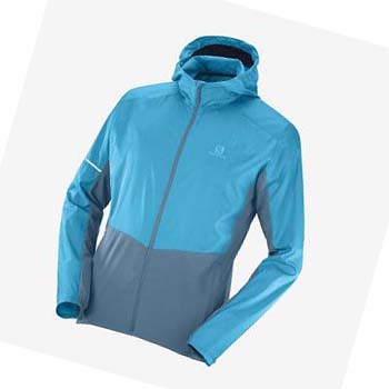 Salomon AGILE WIND WINDBREAKERS Bundy Panske Modre | SK 2359KOR